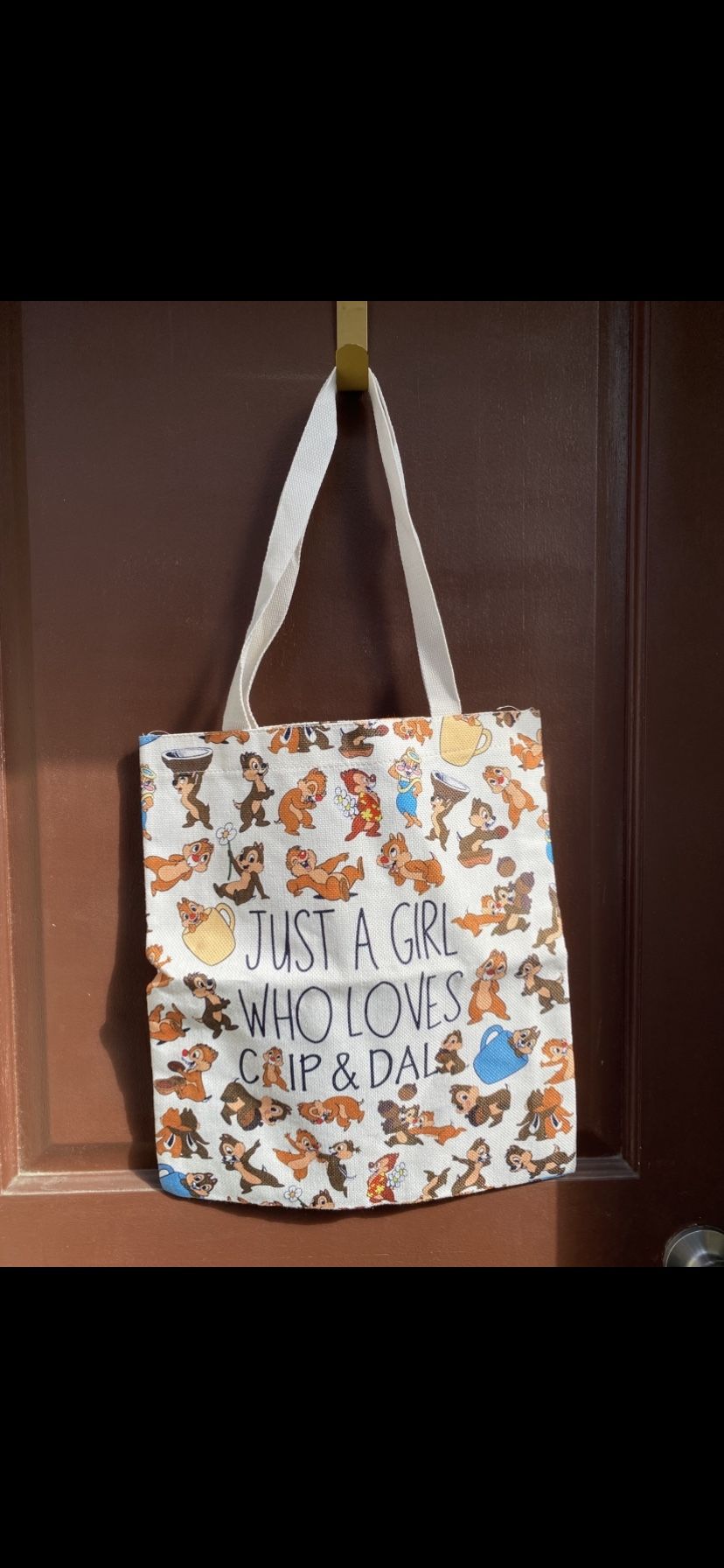 Chip & Dal Canvas Shopping Tote Bag