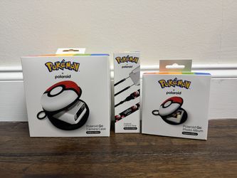 Pokémon Polaroid Go Poké Ball Camera Case & Photo Album & Camera Strap - IN HAND