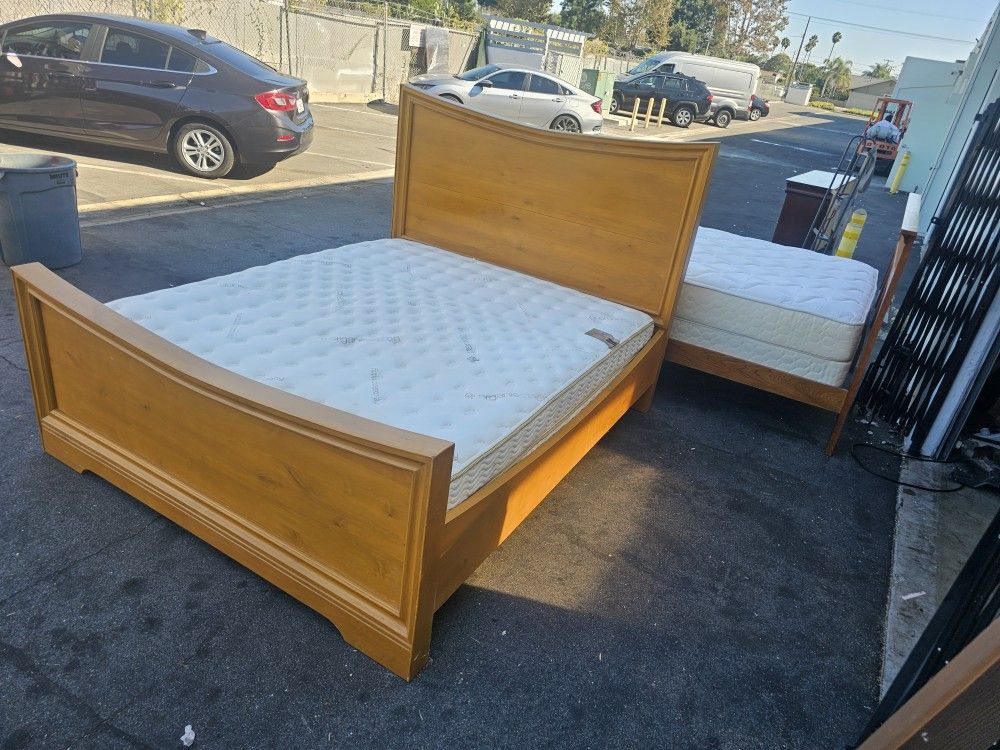 Cal King Bed And Mattress