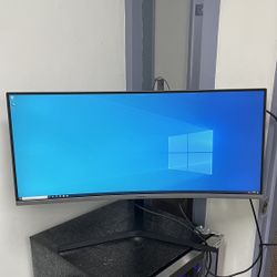 Samsung 34" Curved Monitor c34h890wgn   HDMI, DP, Type C ports