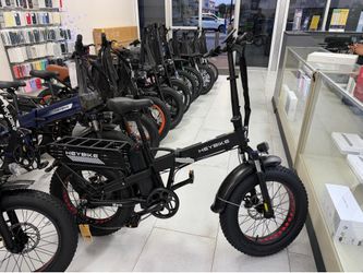 Heybike mars 2.0 black! Finance for $50 down payment!!
