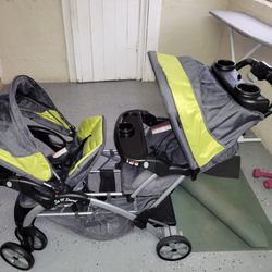 Double Baby Stroller 