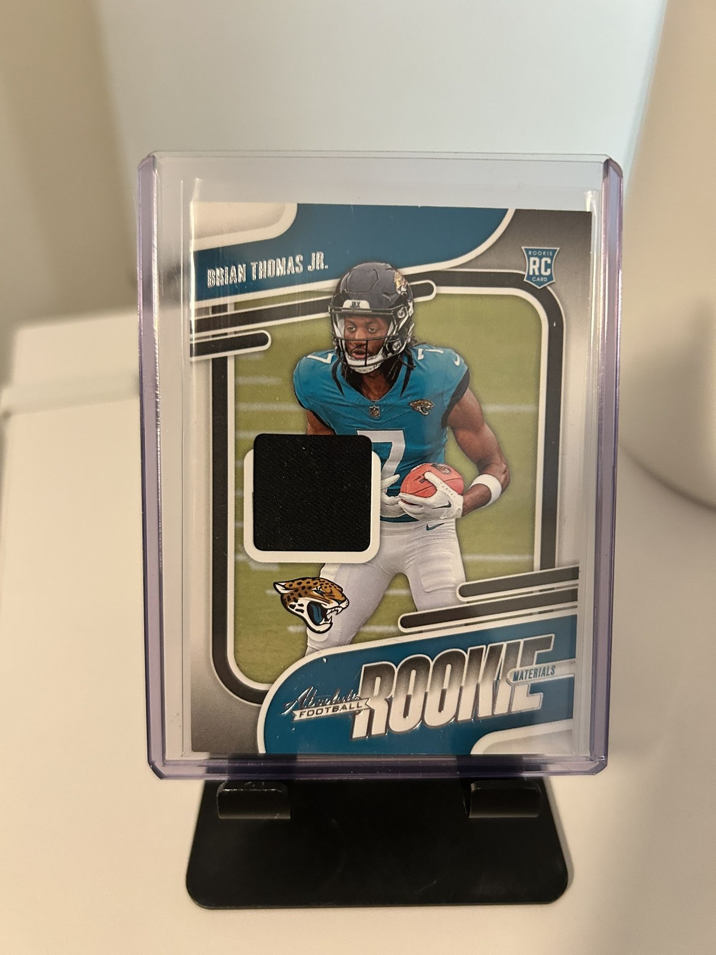 BRIAN THOMAS JR 2024 Absolute Rookie Materials SP Jersey Swatch RC JAGUARS