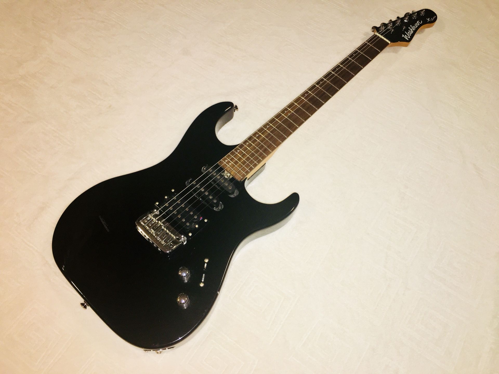 Electric Guitar Washburn X Series Black
