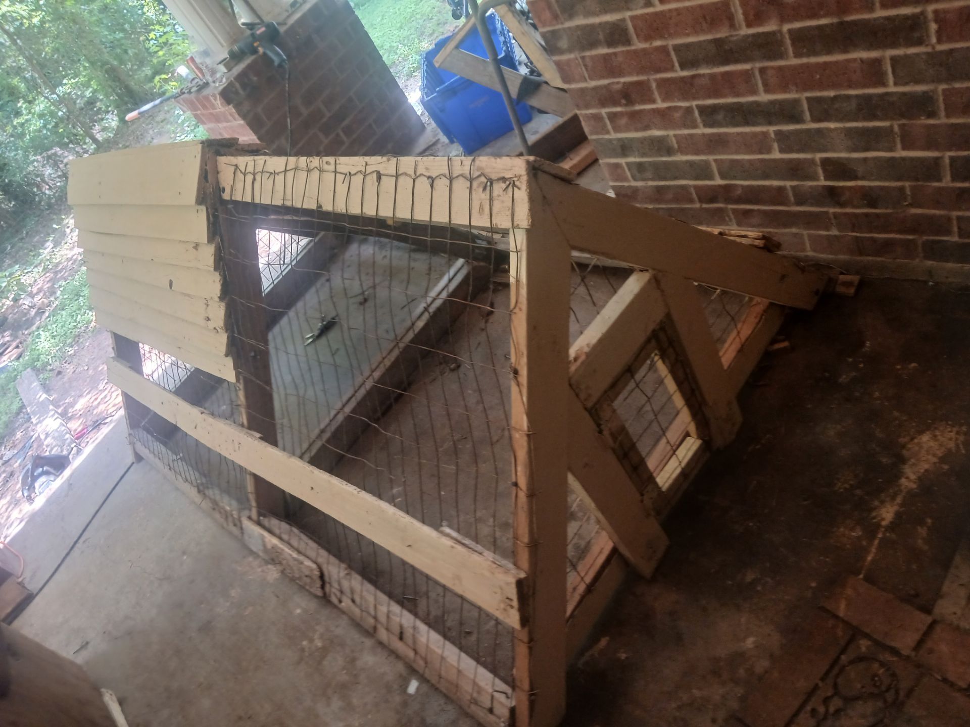 Large chicken coop