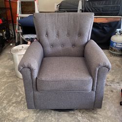 Dark Gray Rocking Chair