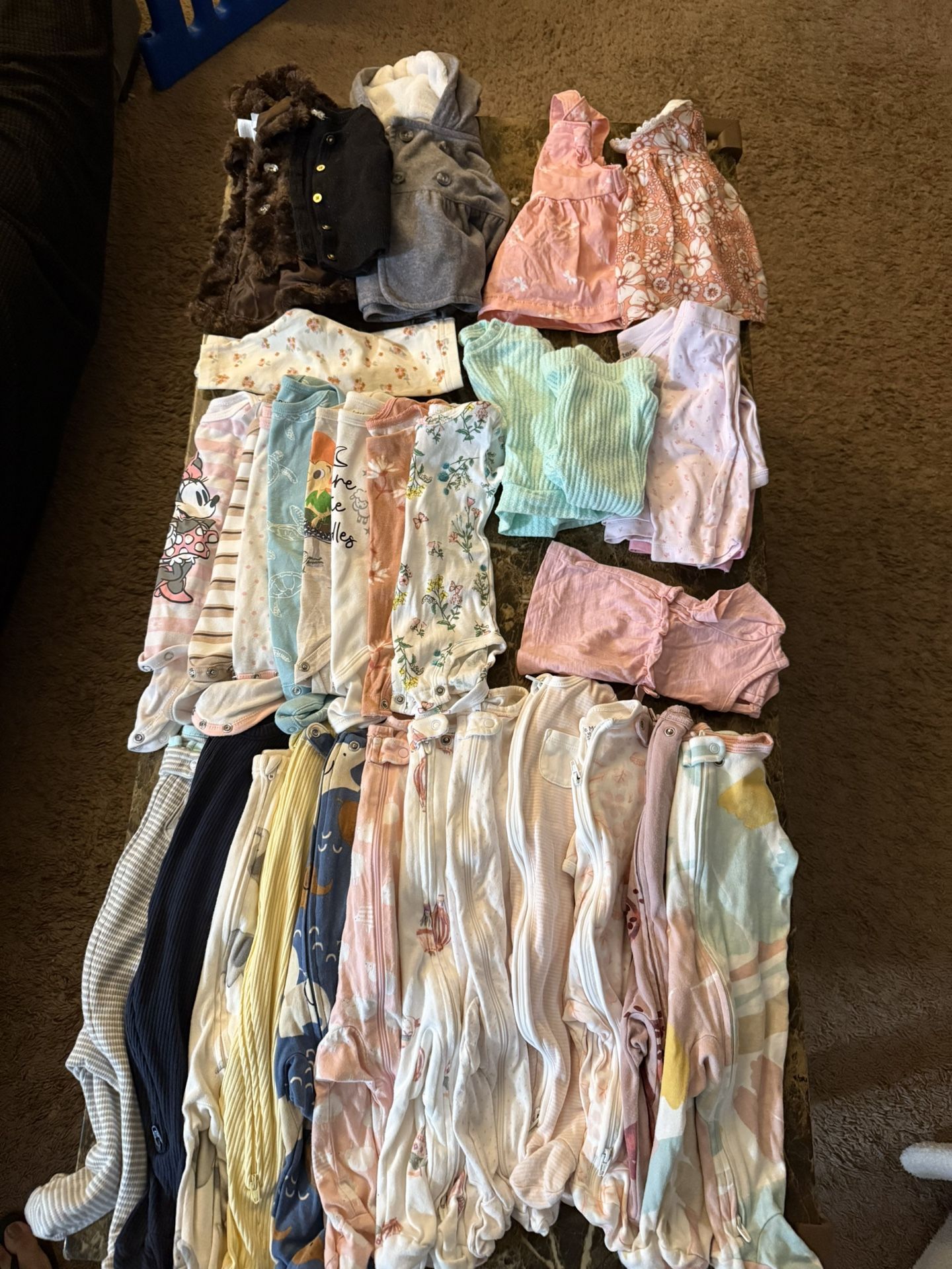 Baby Girl Clothes (everything For $15) 3 Month Old