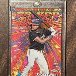 James Wood Power Players Chrome /25 Orange