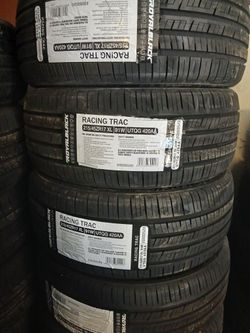 215/45ZR17  91w 420AA Racing Trac Royal Black