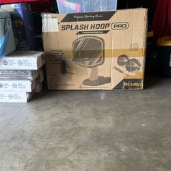 Brand New Never Opened  Pool Basketball Court With Balls