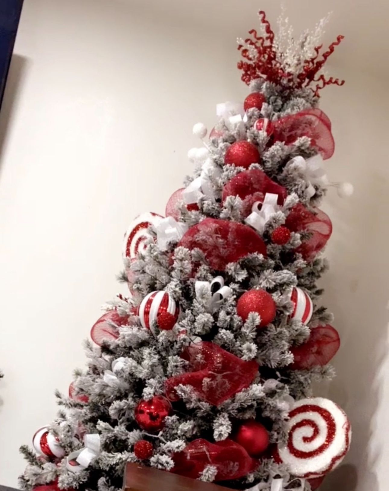 Flock Christmas Tree & Ornaments Bundle OBO