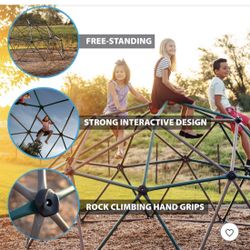 New Lifetime Kids Climbing Dome  5.5X11 Ft.