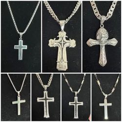 Necklaces with Crosses $7 each 