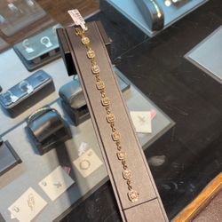 14K Diamond Bracelet 