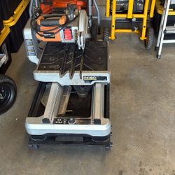 Ridgid Wet Saw 