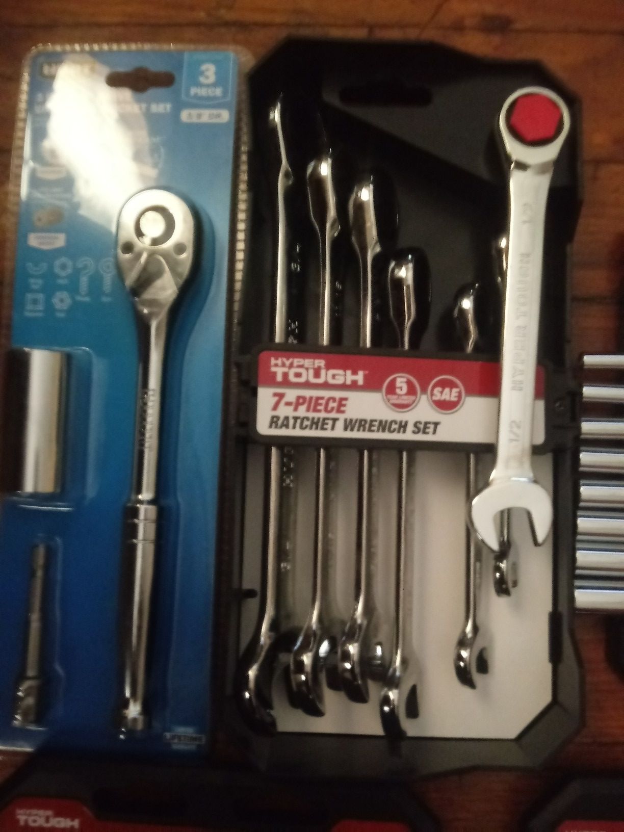 These are brand new Hyper tough and Hart hand tools both have lifetime