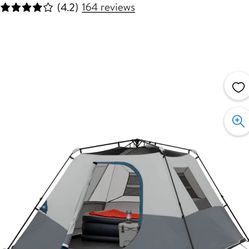 Ozark 6 People Tent  With Light
