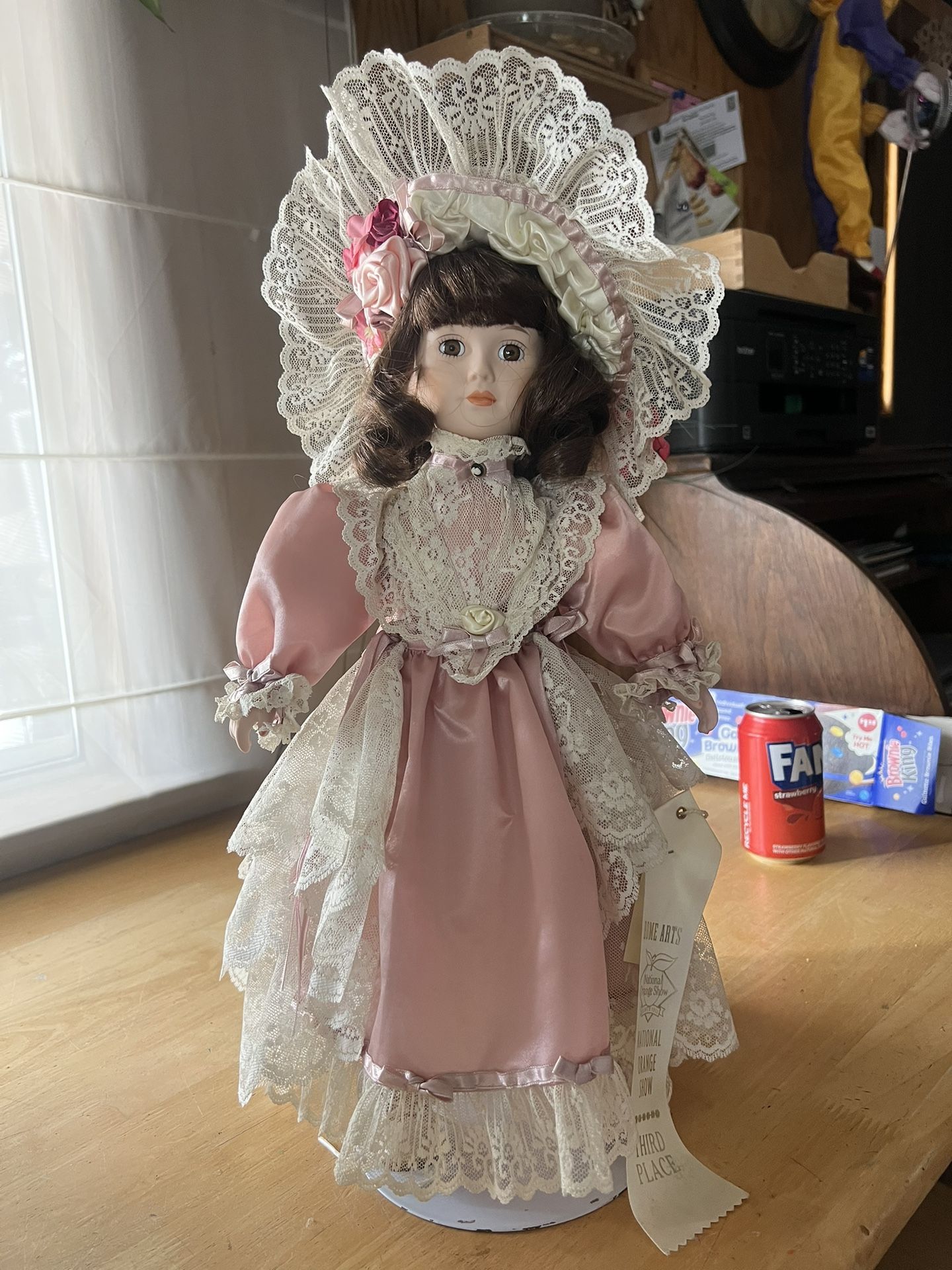Vintage antique porcelain doll