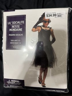 Brand New lil Socialite Costume For Girls