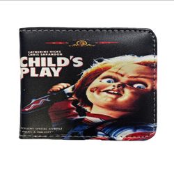 Horror Wallet Men Chucky Jason Voorhees Jack Skellington Bifold