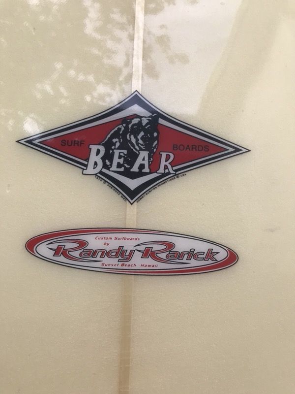 Randy Rarick Bear Gun Surfboard