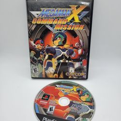 Mega man X Command Mission Capcom Sony Playstation 2 PS2 Megaman