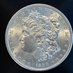 1890-S Morgan Silver Dollar – Original, Nice Eye Appeal