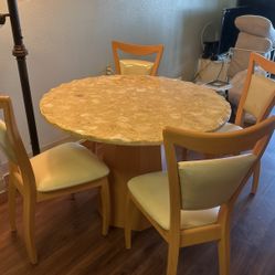 $100 Dining Table With 4 Chairs OBO