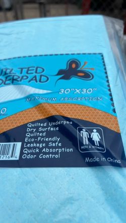 Quilted underpads