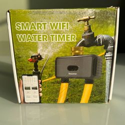 Smart Water Hose Timer Sprinkler Timer with 2 Outlet