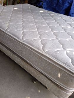 Pillow Top Mattress and Box Spring Set
