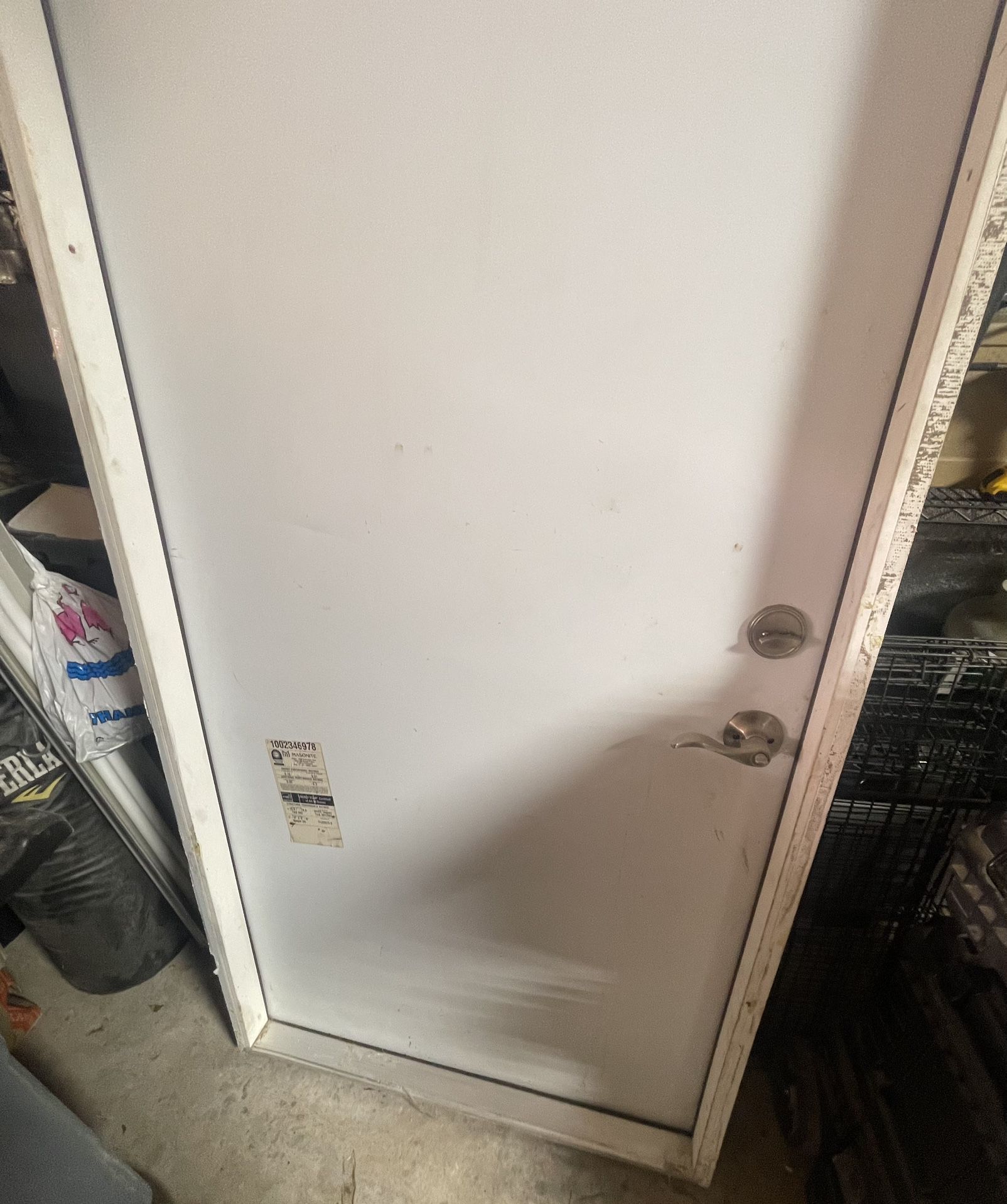 Exterior Metal Door 36x80