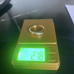 10k Gold Diamond Band 