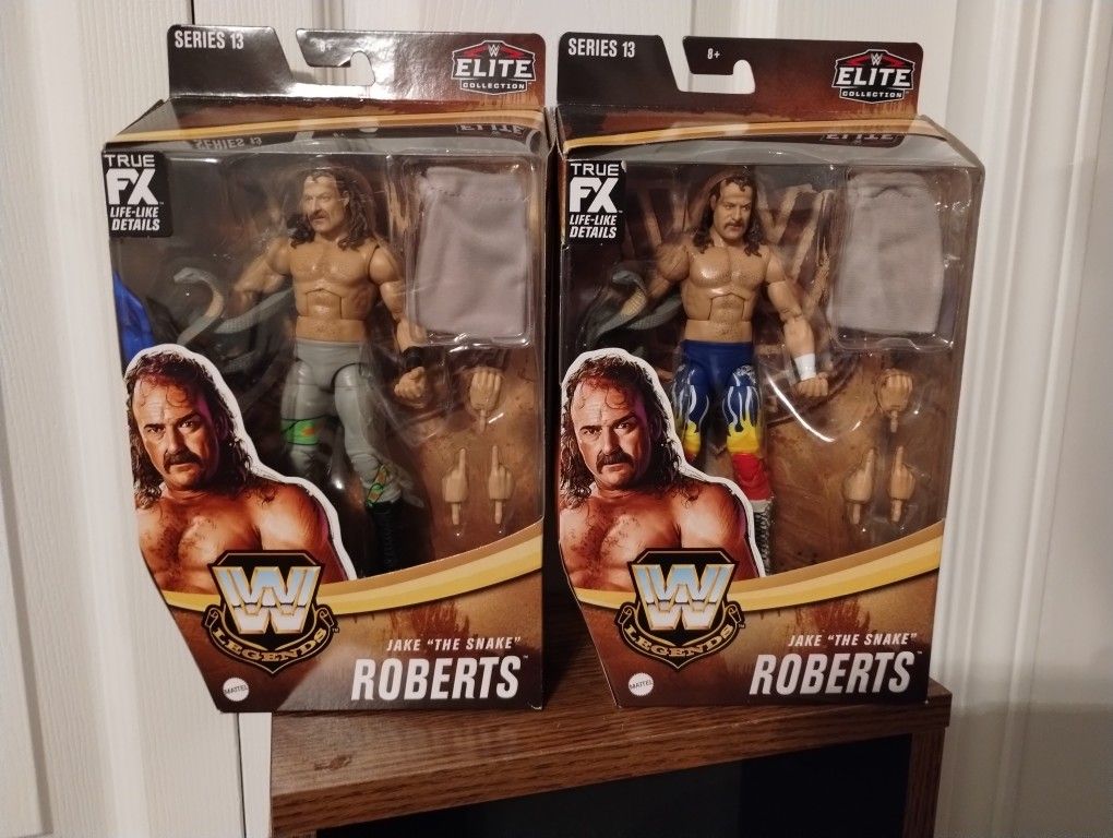 WWE Jake Roberts Legends Figure with Variant