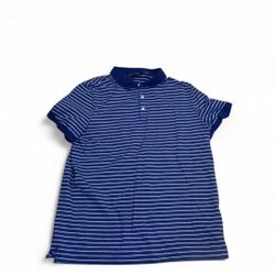 Michael Kors Men’s Navy Blue And White Polo-shirt 