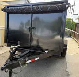 New 8x4x12 Hydraulic Dump Trailer 🔥