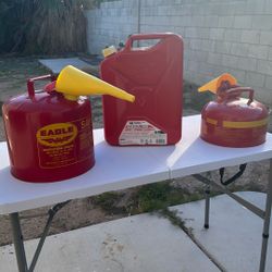 Metal Gas Cans