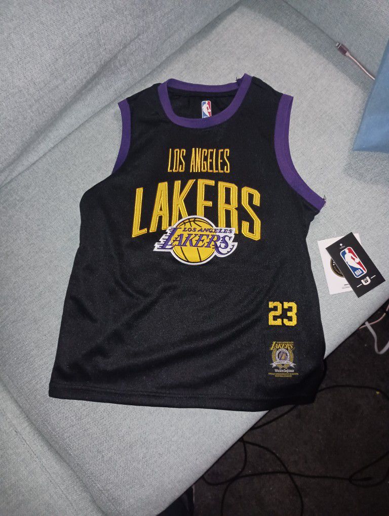 Brand New Lakers LeBron James Jersey 