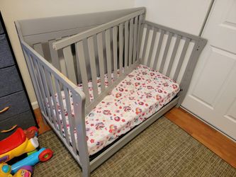 Crib With Mattress