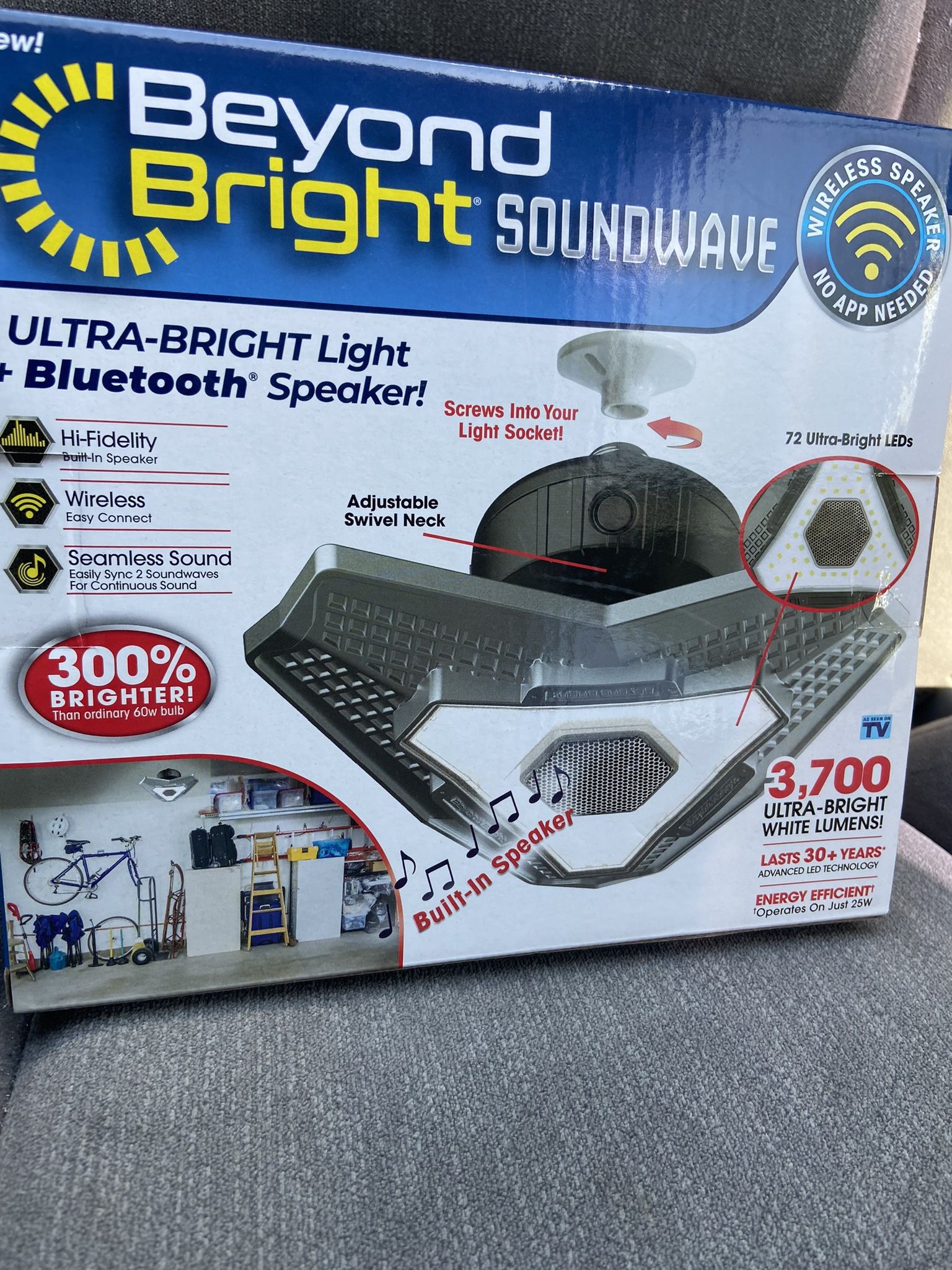 NEW Beyond Bright Sound wave / Bluetooth Speaker