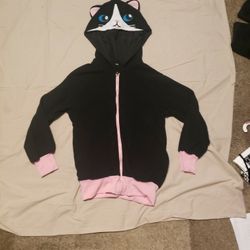 Girls kitty cat sweater 