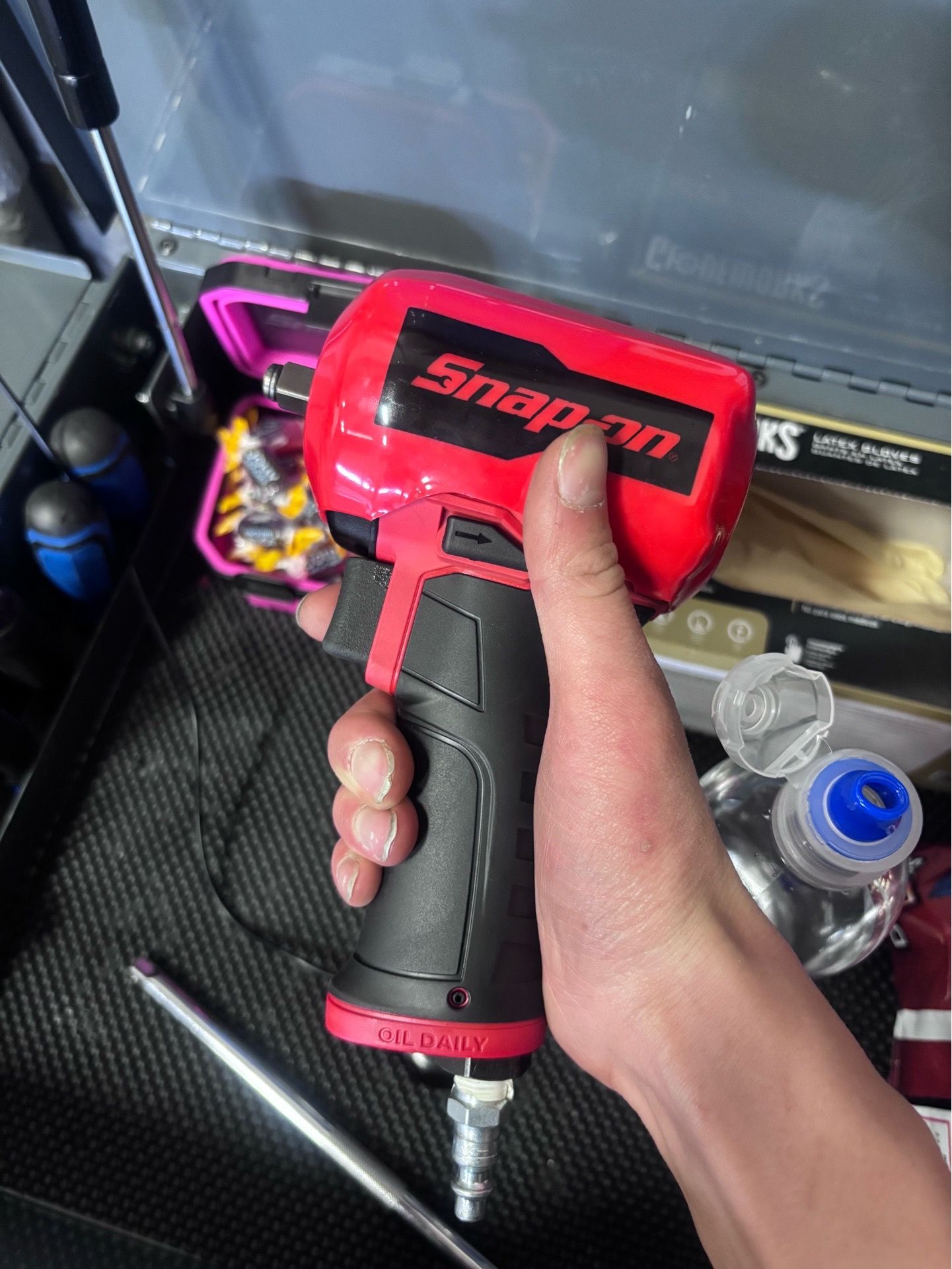 Snap On 3/8” Stubby Impact Wrench