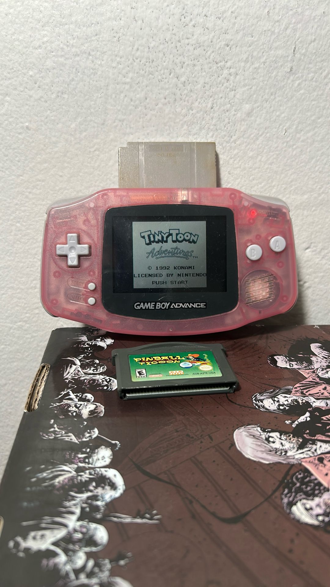 Nintendo Gameboy Advance With Video Games