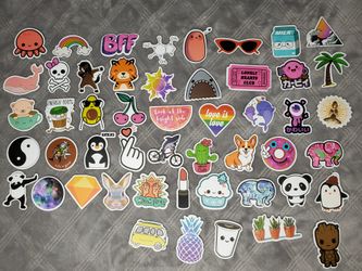 cute pack of stickers