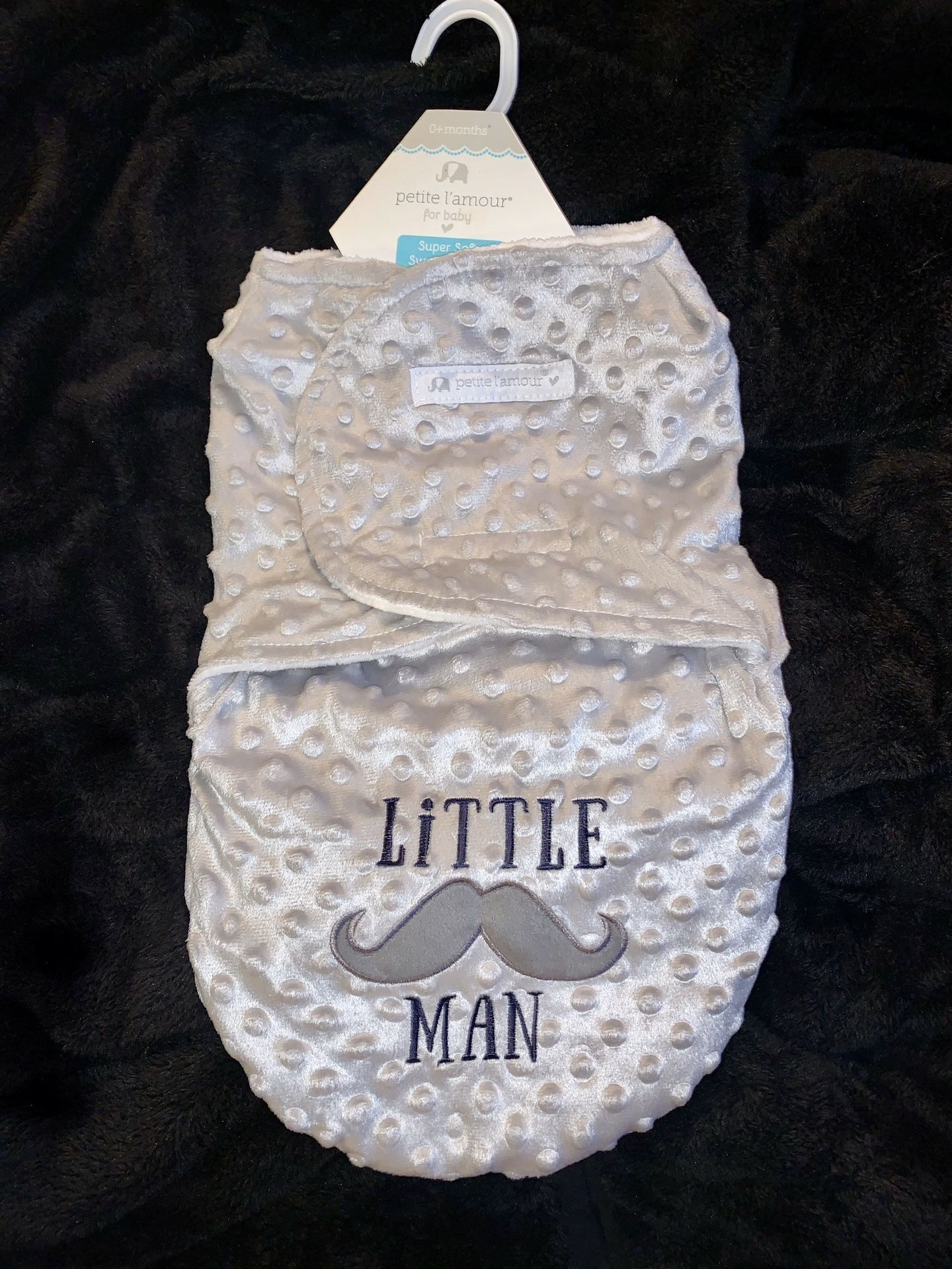 Soft Minky baby Swaddle