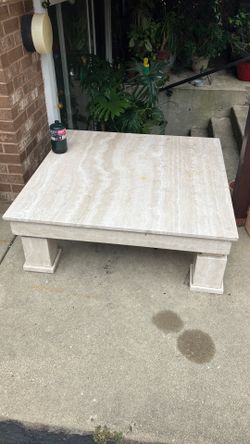 Marble table