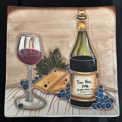 2 Wine & Cheese Dishes (or use or display) by Cheryl Rosa