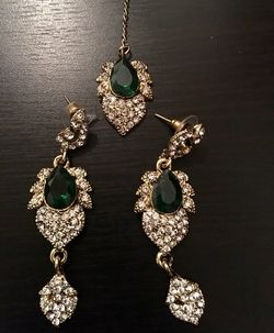 Earrings & Brooch