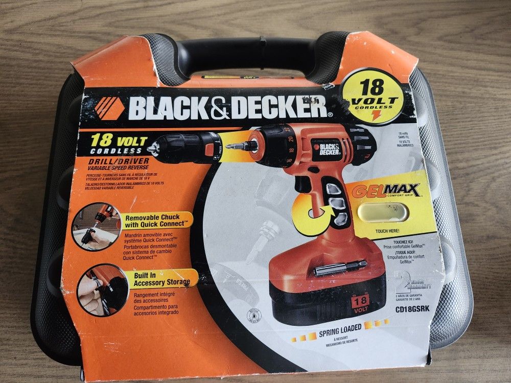 Black & Decker Cordless Drill