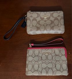 Coach wristlets